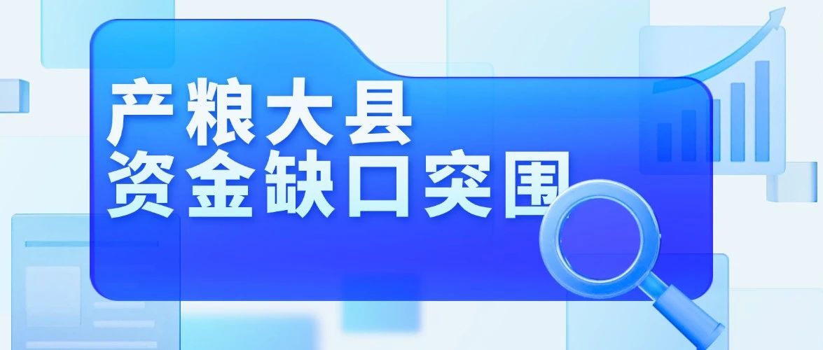 产粮大县资金缺口突围：多元资金获取路径与财政平衡策略（附2省实操案例）