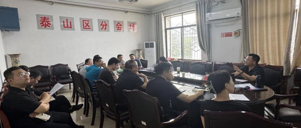 中建政研智库赋能地方政府项目谋划 助力泰山区高质量发展