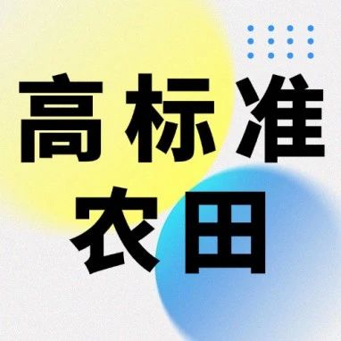 投融资视角下高标准农田项目的破局之道与实践路径
